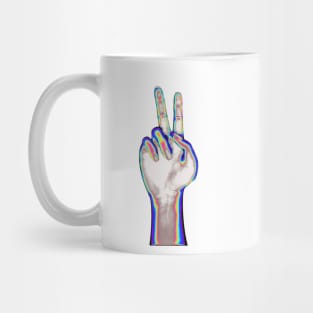 Holographic Hand Inside Mug